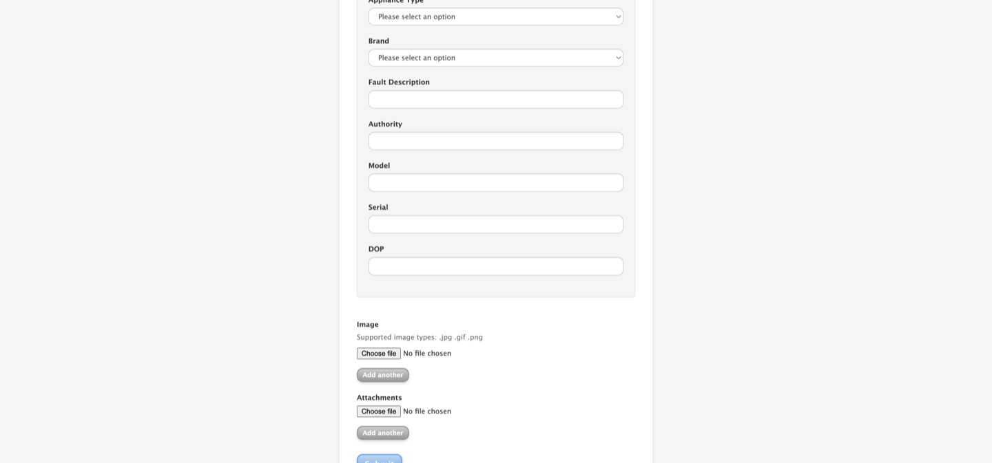 Current booking flow: off-domain Podio webform
